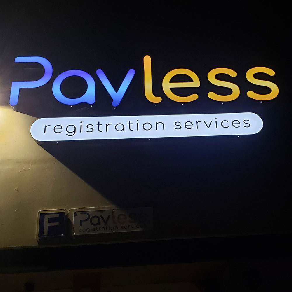 payless Illuminated Signs